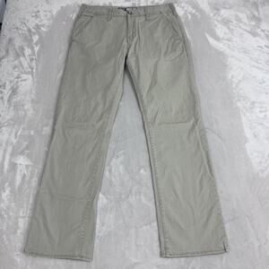 BKE Pants Mens 32R Beige Jake Chino Straight Leg Workwear Preppy Casual